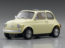 MINI-Z Lit FIAT500 жовтий (Kyosho, 30751Y-B)