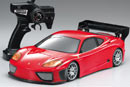 FW-05T Ferrari 360GTC Readyset, 1:10, 4WD, ДВС, L = 372 мм (Kyosho, 31360-PBF01)