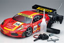 Inferno GT Ferrari F430GT RTR, 1:8, 4WD, ДВС, L=480mm (Kyosho, 31815)