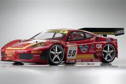Inferno GT Ferrari F430GT RTR, 1: 8, 4WD, ДВС, L = 480 мм (Kyosho, 31815)