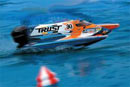 Катер Mini-Z Formula Boat TRUST GOODIES No30, электро, L=230mm (Kyosho, 40401TG-30)