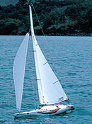 Парусна яхта Sea Dolphin 770, KIT, L = 770mm (Kyosho, 40904B)