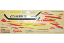 Комплект декалей капота Caliber 3 (Kyosho, CA3098)