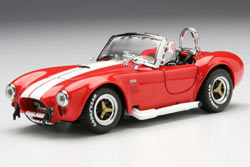 1:43 SHELBY COBRA 427 / C RACING RED / WHITE LINE (Kyosho, DC03015R)
