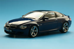 1:43 BMW M6 E63 BLUE (Kyosho, DC03513BL)