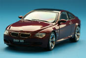 1:43 BMW M6 E63 RED (Kyosho, DC03513R)