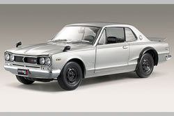 1:18 Nissan SKYLINE GT-R (KPGC10) NEW PACKAGE Silver (Kyosho, DC08125S)