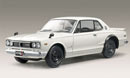 1:18 NISSAN SKYLINE GT-R KPGC10 WHITE (Kyosho, DC08125W)