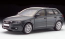 1:18 AUDI A3 SPORTSBACK Сірий металік (Kyosho, DC09201LG)