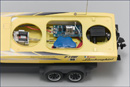 Катер Човен човна Mini-Z серії Lamborghini, Readyset, електро, L = 230 мм (Kyosho, 40402LC-40B)