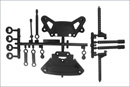 Тяга газу, кермові тяги (все), кріплення корпусу, кріплення переднього бампера, для моделі Kyosho серії FAZER (Kyosho, FA005)