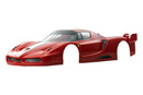Готовый и окрашенный корпус автомодели Ferrari FXX для автомодели Kyosho серии FAZER (Kyosho, FAB004)