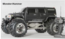 MONSTER HUMMER H2 2WD 26CC ZENOAH RTR BLACK BODY (FG, G11355)