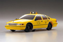 Кузов ASC Chevrolet Caprice (Taxi) серії Mini-Z MR-015 RM (Kyosho, MZG107T-B)