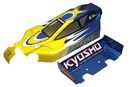 Кузов жовто-синього кольору (Kyosho, LAB102)