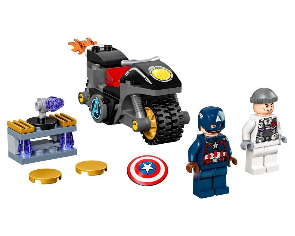 Конструктор Lego Marvel Super Heroes Битва Капитана Америка с Гидрой, 49 деталей (76189)