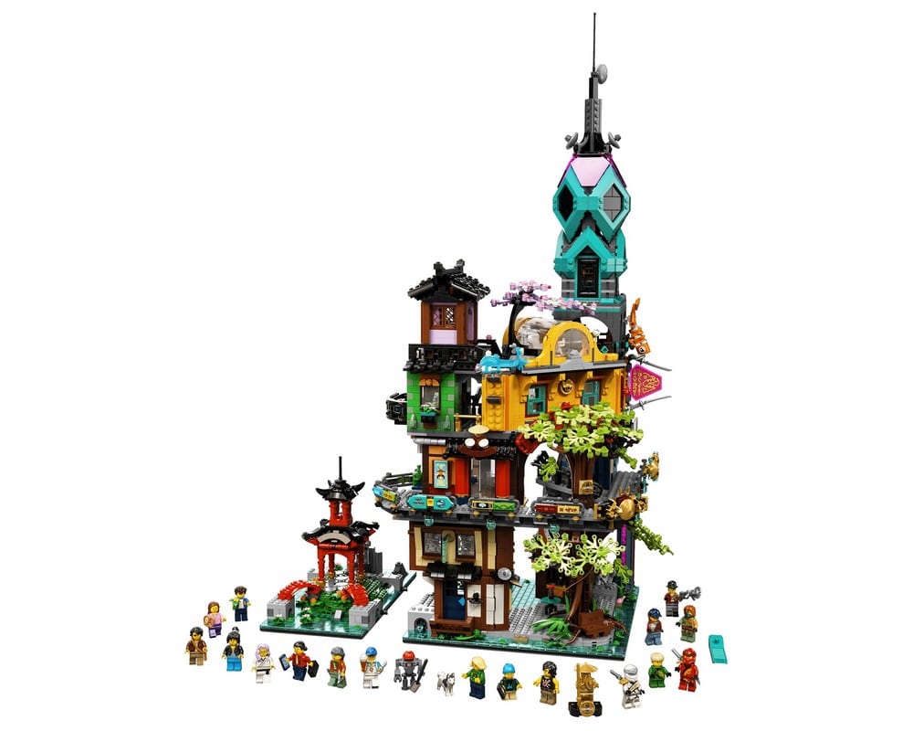 Конструктор Lego Ninjago Сады Ниндзяго-Сити, 5685 деталей (71741)