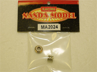 Комплект гайок / пружин із замком для тапочок (Nanda Racing, MA2024)