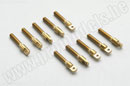 Латунный наконечник тросовой тяги с резьбой М3 (10шт) (Protech, MA541.10)