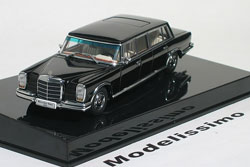 1:43 Mercedes 600 (W100) LWB black  (AUTOart, 56197)