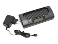 Зарядний пристрій Powerex MH-C800S-E 8 AA / AAA LCD Euro (MH-C800S-E)