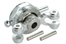 Double Bearing Stainless Steel Tail Pitch Slider (Microheli, MHE130X027S)