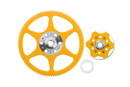 Delrin Main Gear w/ Hub Set (Microheli, MHE130X069)