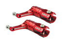 Main Blade Grip w/Thurst Bearing/Steel Ball Red (Microheli, MHE130X102S)