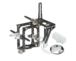 Microheli mCP-X V2 Delrin Frame with 3rd Bearing (MHEMCPX005B)