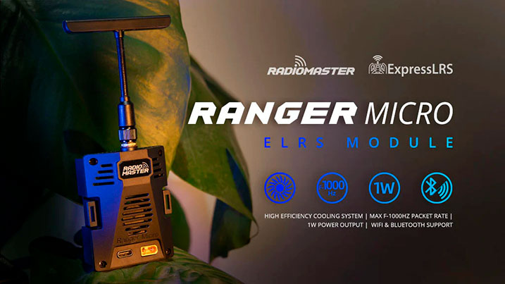 Radiomaster Ranger Micro 2.4GHz ExpressLRS RF Module 