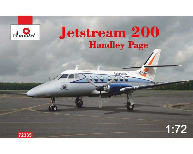 Сборная модель Amodel Пассажирский самолет Jetstream 200 Handley Page 1:72 (AMO72335)