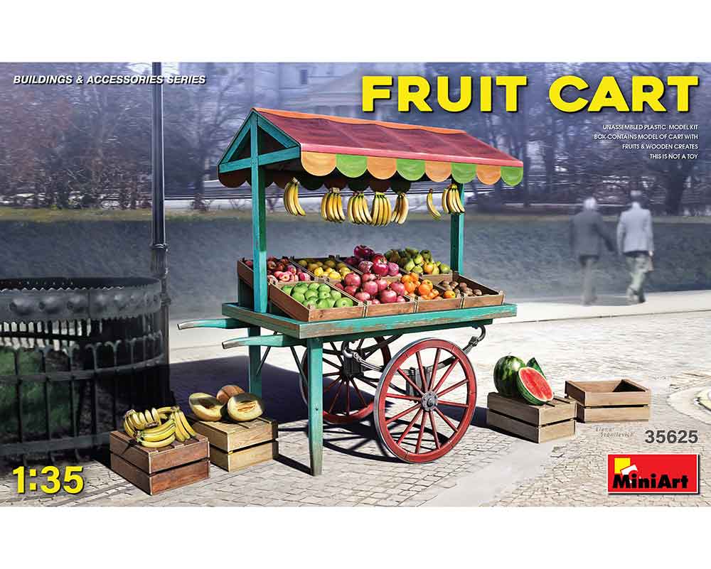 Збірна модель MiniArt Візок з фруктами 1:35 (MA35625)