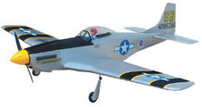 Самолёт P-51D Mustang, ARTF, ДВС, 1460mm (World Models, A055)