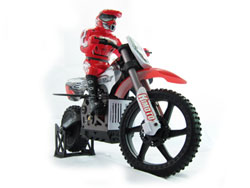 Мотоцикл Himoto Burstout MX400 Brushed 1/4, 2.4 GHz Red (MX400r)