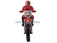 Мотоцикл Himoto Burstout MX400 Brushed 1/4, 2.4 GHz Red (MX400r)