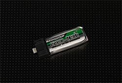 Аккумулятор 3.7V 160mah 1S 25~40C Lipo Pack (Kyosho, E-flite, Parkzone Etc) (Turnigy, N160.1S.25)