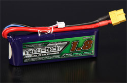 Аккумулятор 11.1V 1800mah 3S 25~50C nano-tech (Turnigy, N1800.3S.25)