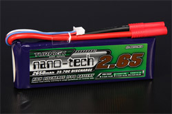 Аккумулятор 11.1V 2650mah 3S 35~70C nano-tech (Turnigy, N2650.3S.35)
