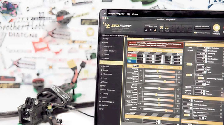 Базовая настройка Betaflight для тяжелых FPV-дронов