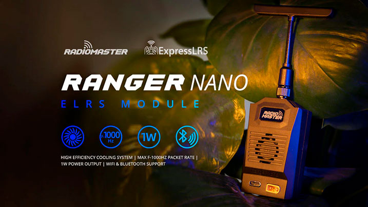 Radiomaster Ranger Nano 2.4GHZ ExpressLRS RF