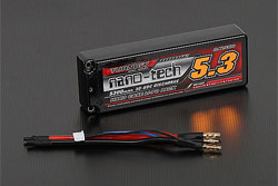 Акумулятор 7.4V 5300mah 2S2P 30 ~ 60C nano-tech Hardcase (Turnigy, NC5300.2S2P.3)