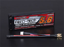 Акумулятор 7.4V 5600mah 2S2P 50 ~ 100C nano-tech Hardcase (Turnigy, NC5600.2S2P.5)