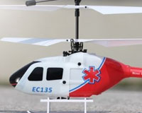 Вертолет Nine Eagles EC 135 2,4 ГГц (Червона версія RTF) (NE30221024207013A (NE R / C 210A))