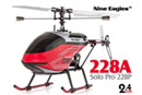 Вертолет Nine Eagles Solo PRO 228P 2.4 GHz (Red RTF Version)(NE30222824114002A (NE R/C 228P))