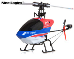 Вертолет Nine Eagle Solo PRO 100D 3D 2,4 ГГц Червона версія RTF (NE30228024207003A)