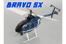 Вертолет Bravo SX 2,4GHz Dark Blue RTF в кейсе (Nine Eagle, NE30232024206004A)