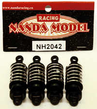 Shock set (Aluminum) (Nanda Racing, NH2042)