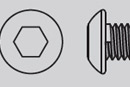 Болти M3x8 Button Head Screw (10)