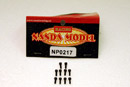 Болты M2*6 Hex Hex Hend Machine (10)