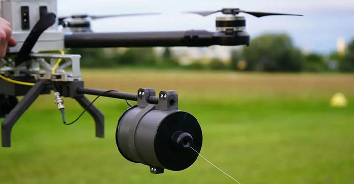 Оптоволоконні системи в радіокерованих дронах Оптоволоконні системи в радіокерованих дронах